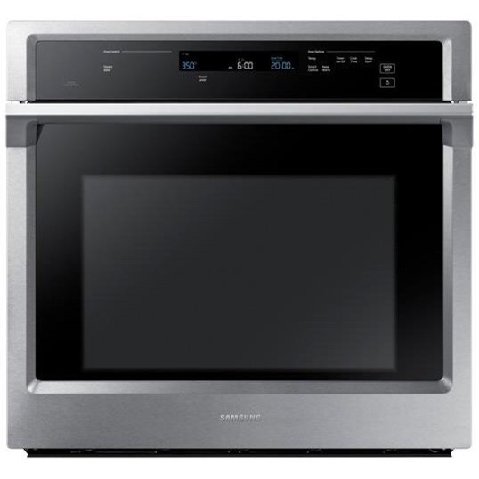 Samsung Appliances NV51K6650SS 30" Single Wall Oven with Steam Cooking